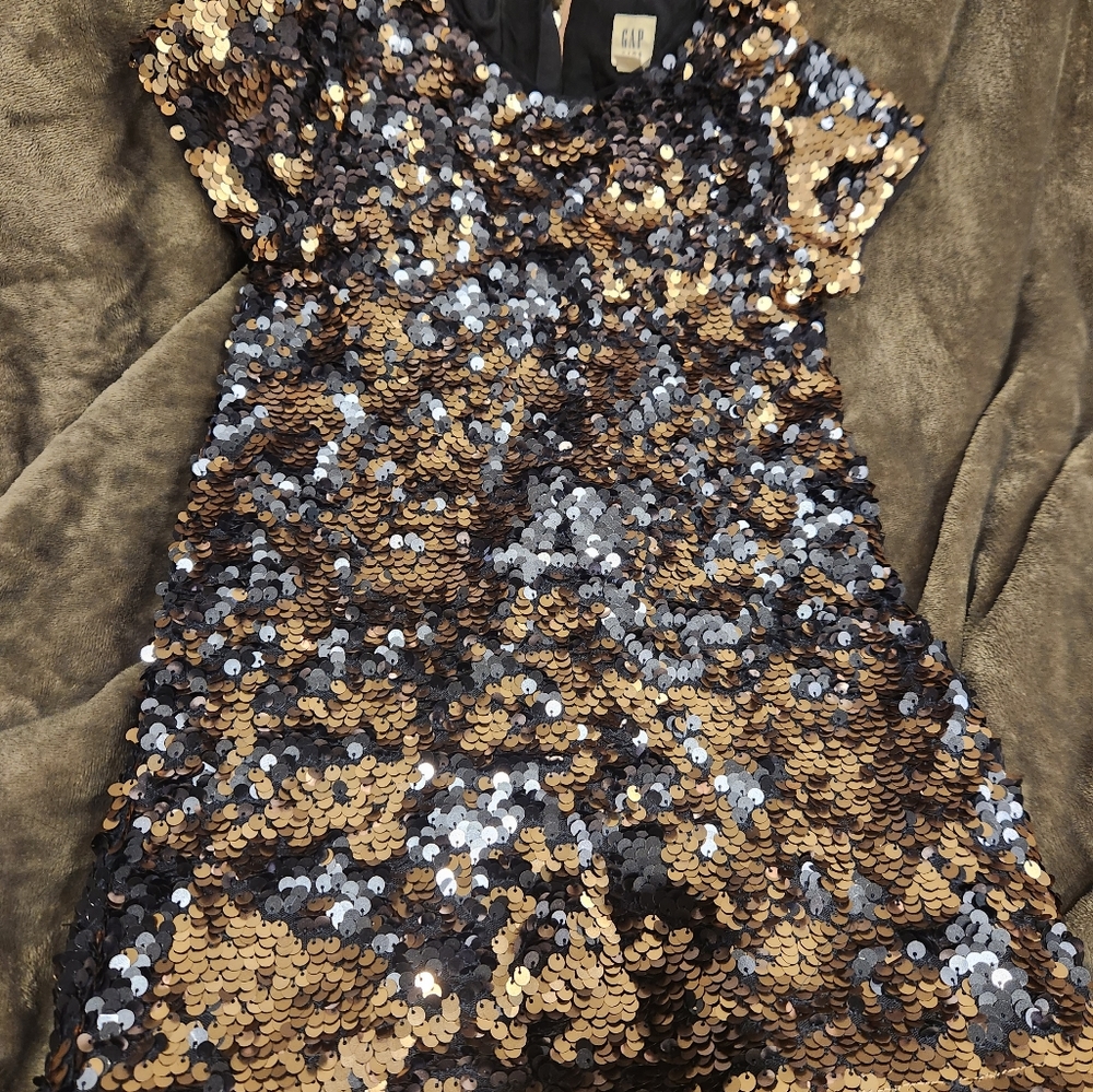 GAP KIDS girls sequin dress